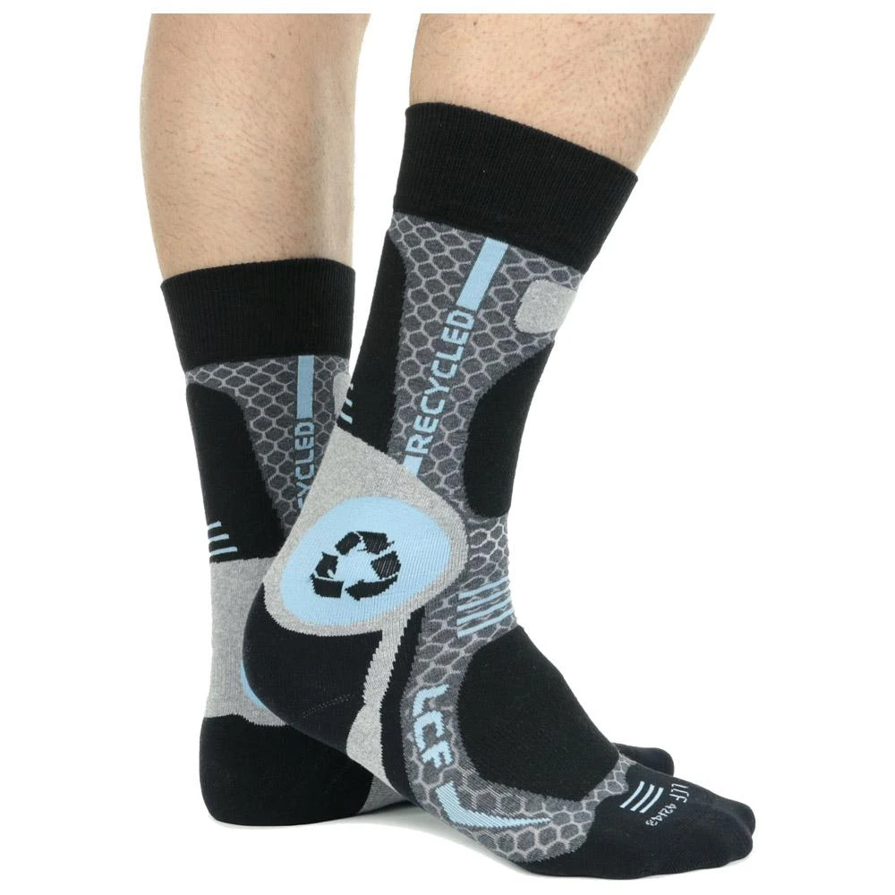 Socks La Chaussette De France Rando Recycled Gris Bleu 6 Socks La Chaussette De France Rando Recycled Gris Bleu - Image 4
