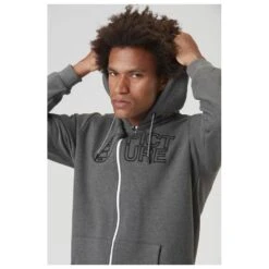 Sweatshirt Picture Basement Zip Hoodie Dark Grey Melange -Glis Shop 6a71208bcaf9e0b138d62dafa215fa53fe339b58 E23PICTTEH3360508 906