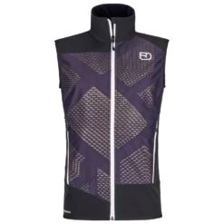 Sleeveless Jacket Ortovox Col Becchei Vest M Black Raven