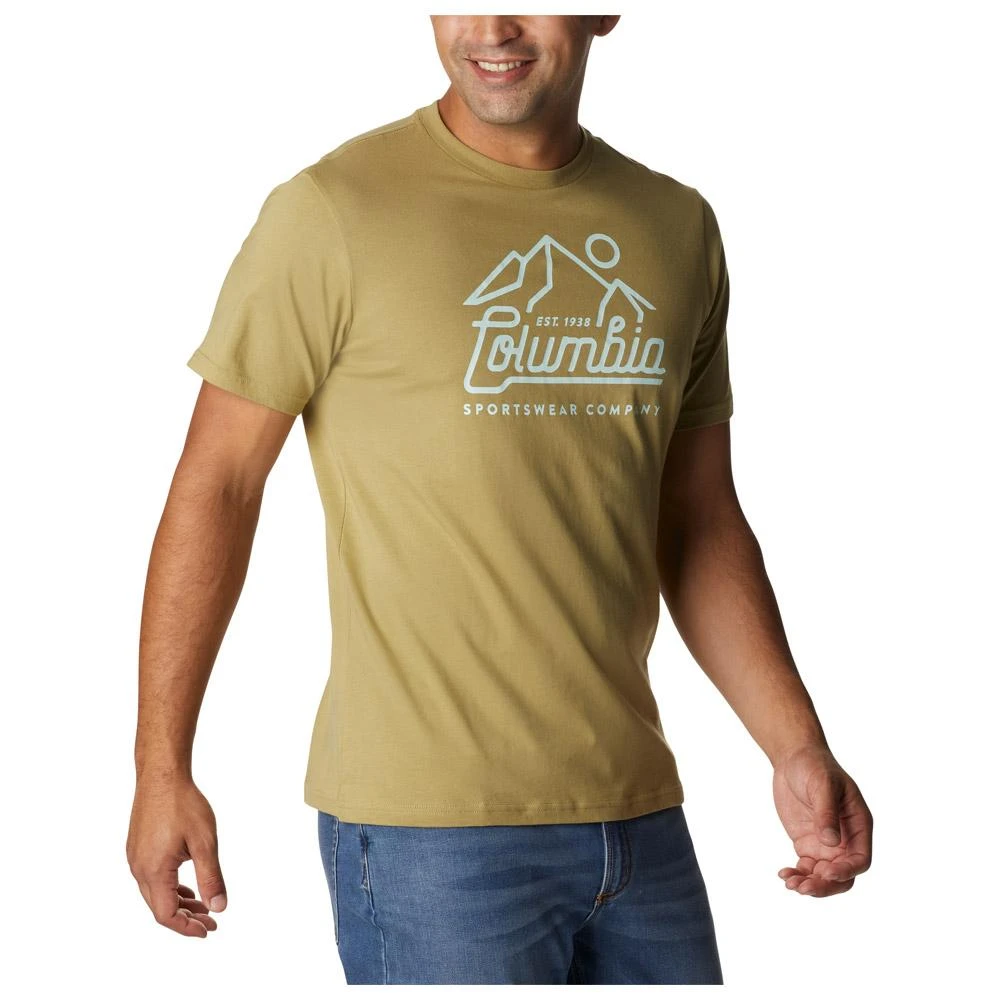 Tee-Shirt Columbia M's Csc Seasonal Logo Tee Savory, Scenic Logo 4 Tee-Shirt Columbia M's Csc Seasonal Logo Tee Savory, Scenic Logo - Image 2