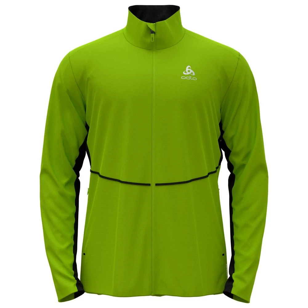 Nordic Jacket Odlo Markenes Jkt Lime Green Black 3 Nordic Jacket Odlo Markenes Jkt Lime Green Black