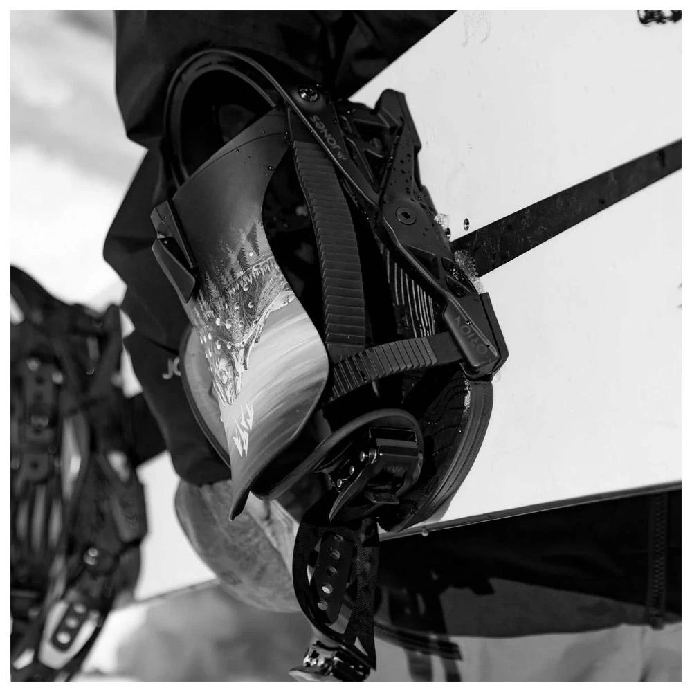 Snowboard Binding Jones Orion White Black 9 Snowboard Binding Jones Orion White Black - Image 7