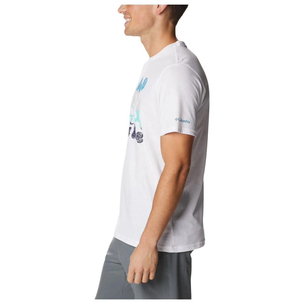 Tee-Shirt Columbia M's Alpine Way Graphic Tee White, Our Land Graphic 4 Tee-Shirt Columbia M's Alpine Way Graphic Tee White, Our Land Graphic - Image 2