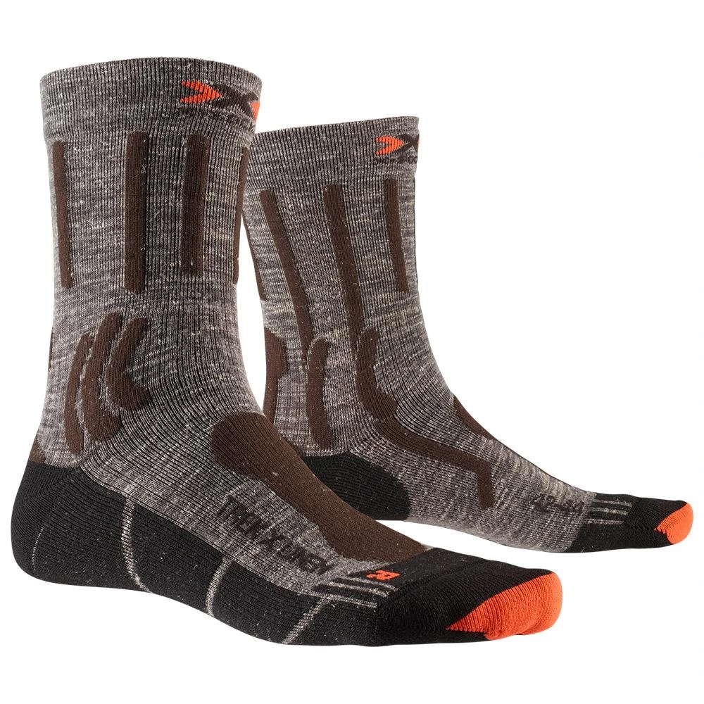 X-Socks Socks X Socks Trek X Linen Suede Black 4 X-Socks Socks X Socks Trek X Linen Suede Black - Image 2