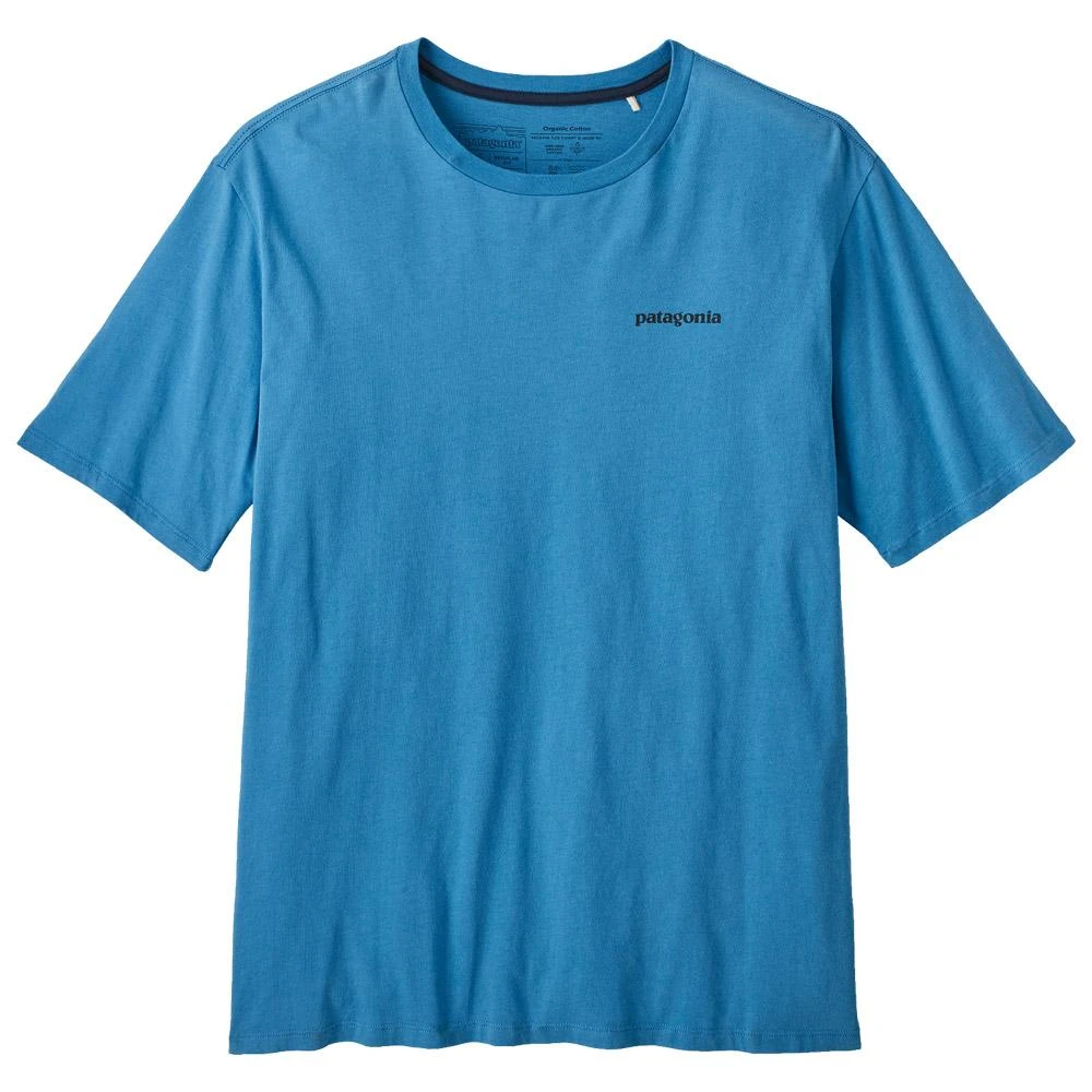 Tee-Shirt Patagonia P-6 Mission Organic Anacapa Blue 3 Tee-Shirt Patagonia P-6 Mission Organic Anacapa Blue