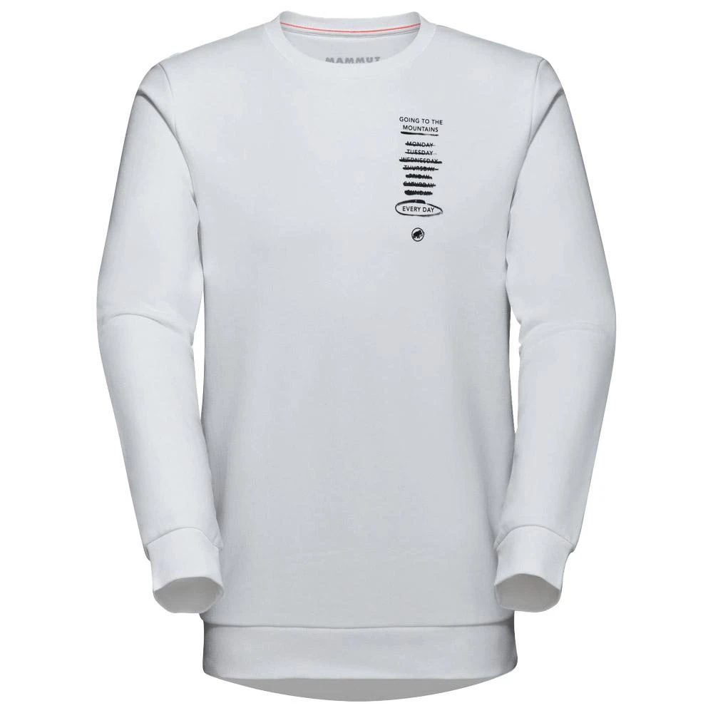 Sweatshirt Mammut Core ML Crew Neck Every Day White 3 Sweatshirt Mammut Core ML Crew Neck Every Day White
