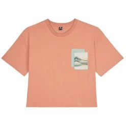 Tee-Shirt Picture Bleik Cedar Wood