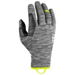 Gloves Ortovox Fleece Light Glove Black Steel Blend