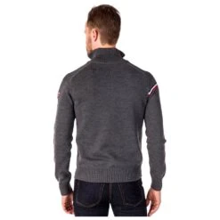 Sweater Rossignol Major 1/2 Zip Heather Grey -Glis Shop 803316b9636697e12f09a34bdb888dac6397e367 H23ROSSTEH3375209 2