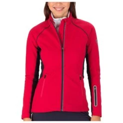 Nordic Jacket Rossignol W Softshell Jkt Cherry