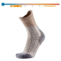 Socks Therm-Ic Trekking Warm Lady Beige Grey