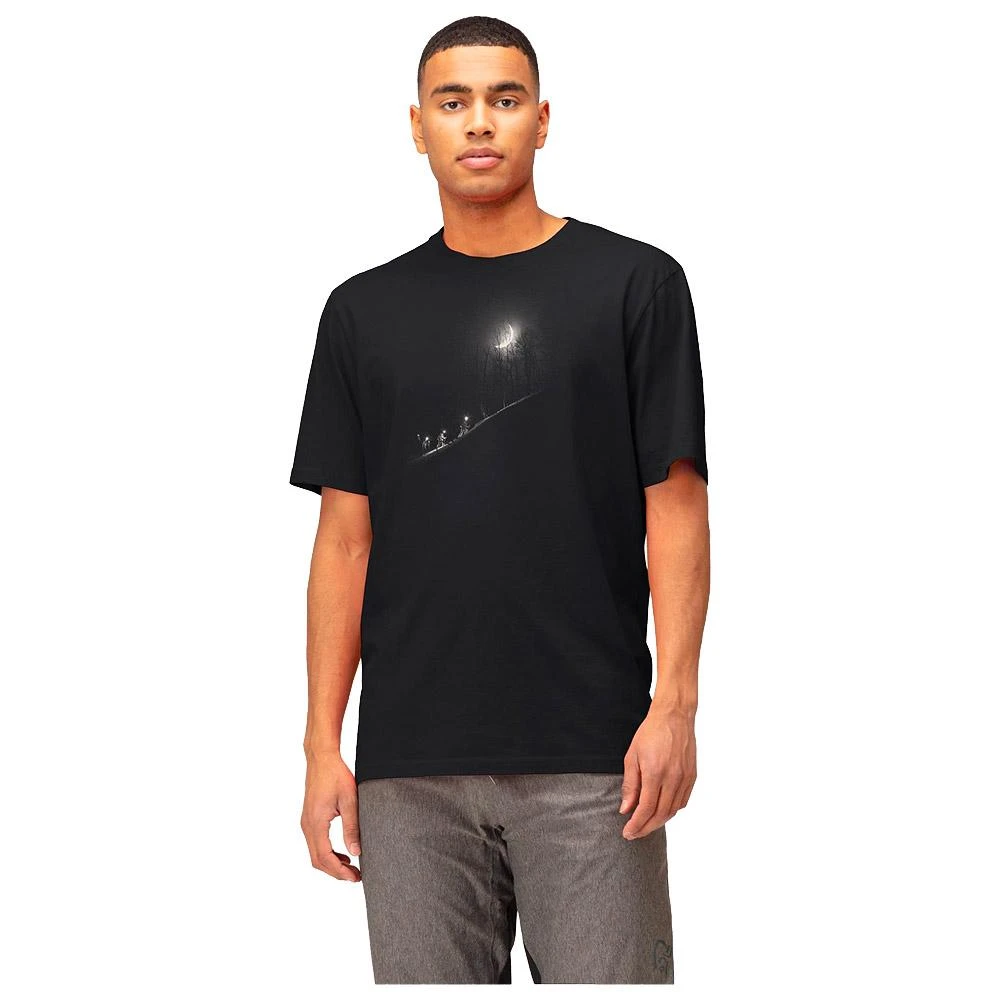 Tee-Shirt Norrona 29 Cotton Tamok Moon T-Shirt Caviar 5 Tee-Shirt Norrona 29 Cotton Tamok Moon T-Shirt Caviar - Image 3
