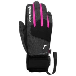 Gloves Reusch Simon R-Tex Xt Junior Black Melange Black Very Berry
