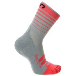Socks Uyn Runner's Five Woman Light Grey Pink