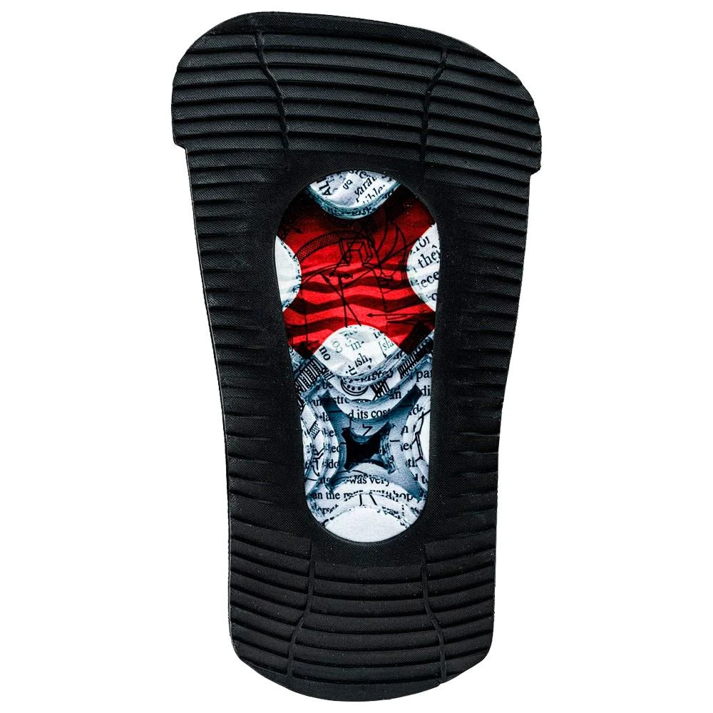 Snowboard Binding Bent Metal Transfer Black Red 6 Snowboard Binding Bent Metal Transfer Black Red - Image 4