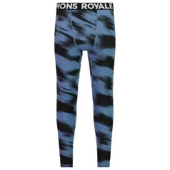 Technical Underwear Mons Royale Europe M's Cascade Legging Blue Motion