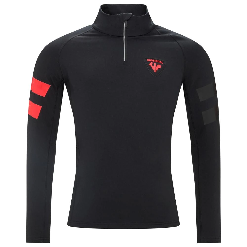 Technical Underwear Rossignol Classique Hero 1/2 Zip Black 2 Technical Underwear Rossignol Classique Hero 1/2 Zip Black