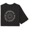 Tee-Shirt Patagonia M's Spoke Stencil Responsibili-Tee Ink Black