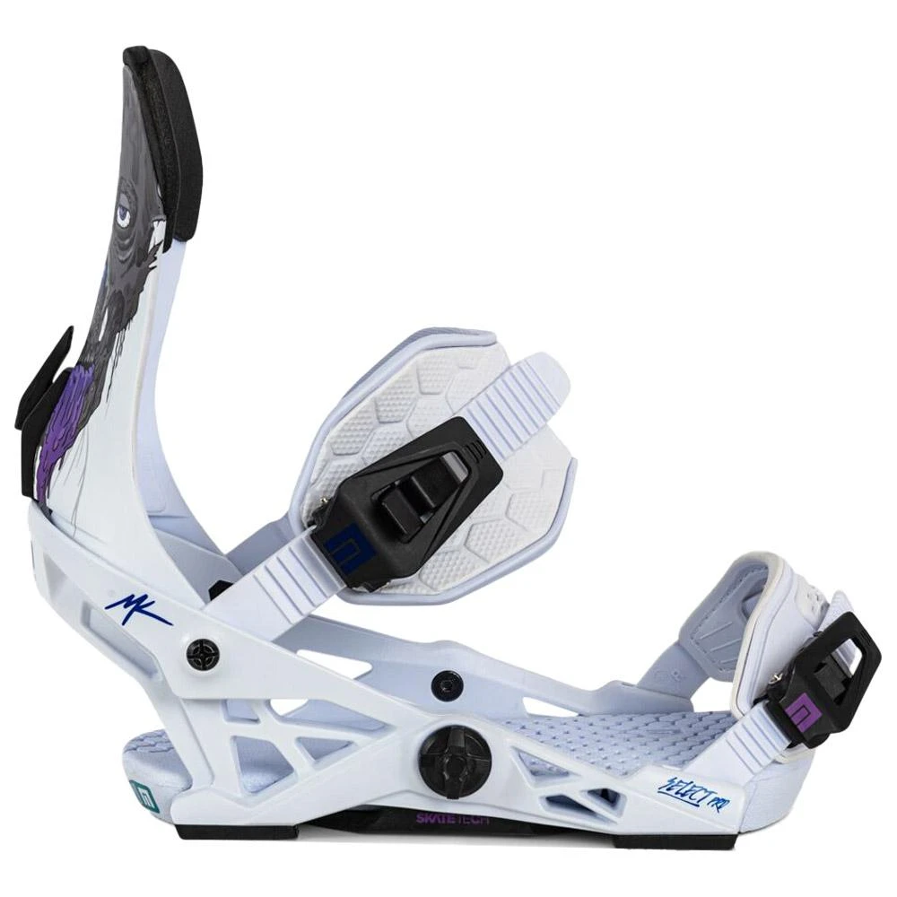Snowboard Binding Now Select Pro X Kowalchuk White 4 Snowboard Binding Now Select Pro X Kowalchuk White - Image 2