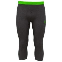 Technical Underwear Odlo Revelstoke PW 150 BL Bottom 3/4 Graphite Grey Melange