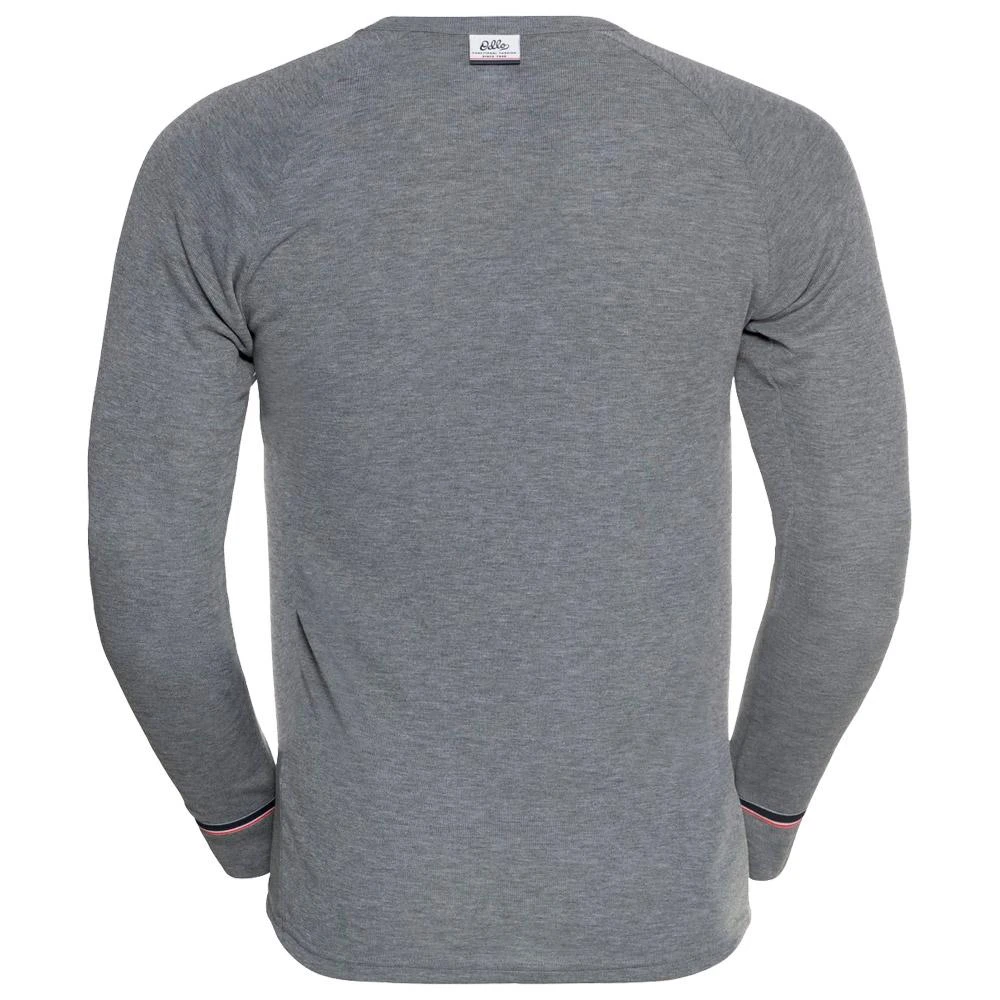 Technical Underwear Odlo Active Warm Originals Eco BL Top Crew Neck LS Odlo Steel Grey Melange 4 Technical Underwear Odlo Active Warm Originals Eco BL Top Crew Neck LS Odlo Steel Grey Melange - Image 2