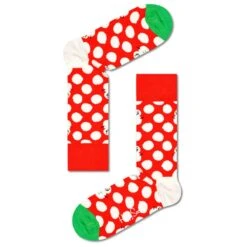 Socks Happy Socks Big Dot Snowman Rouge
