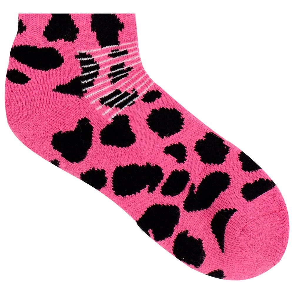 Socks Eivy Cheerleader Wool Pink Cheetah 5 Socks Eivy Cheerleader Wool Pink Cheetah - Image 3