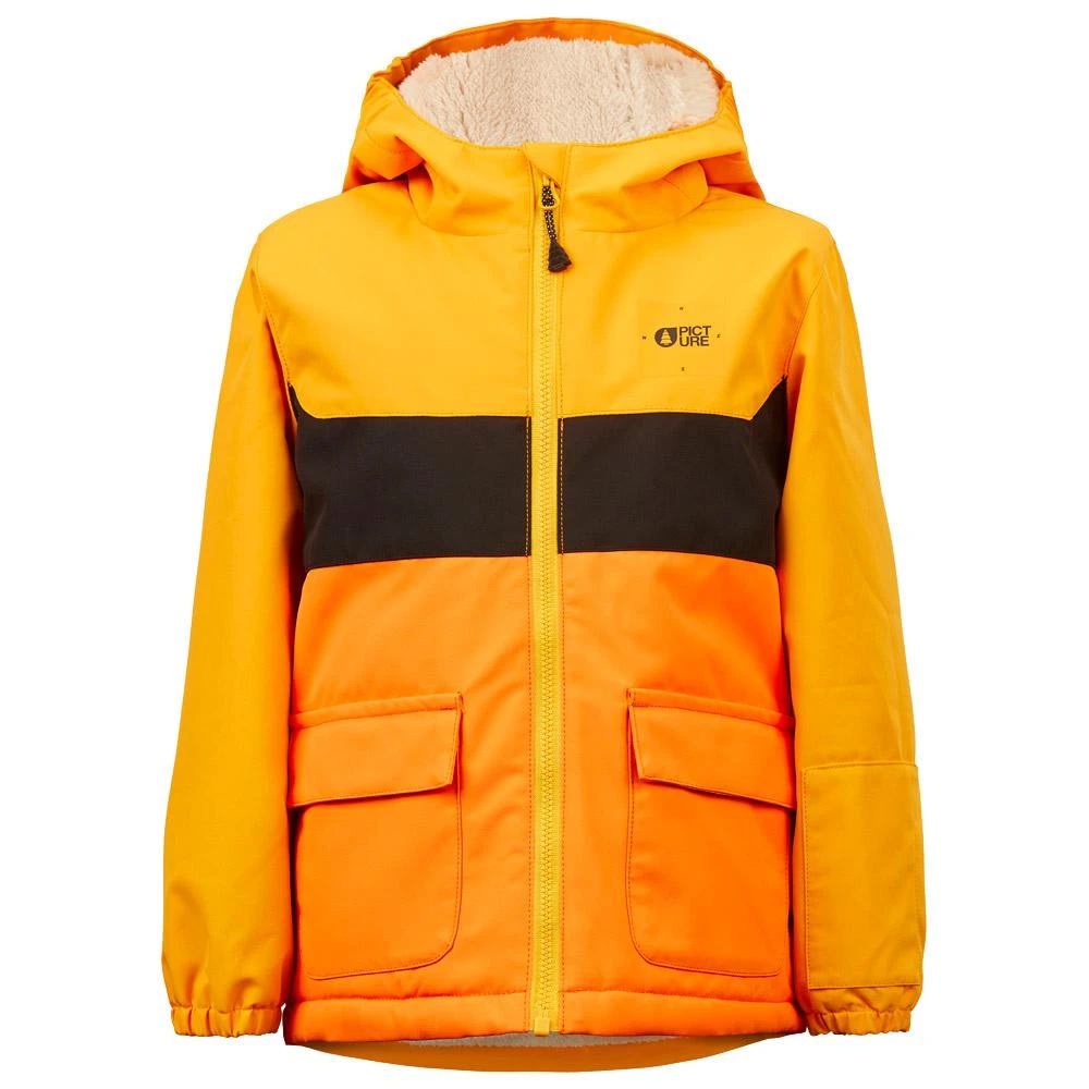 Ski Jacket Picture Snowy Toddler Yellow 3 Ski Jacket Picture Snowy Toddler Yellow