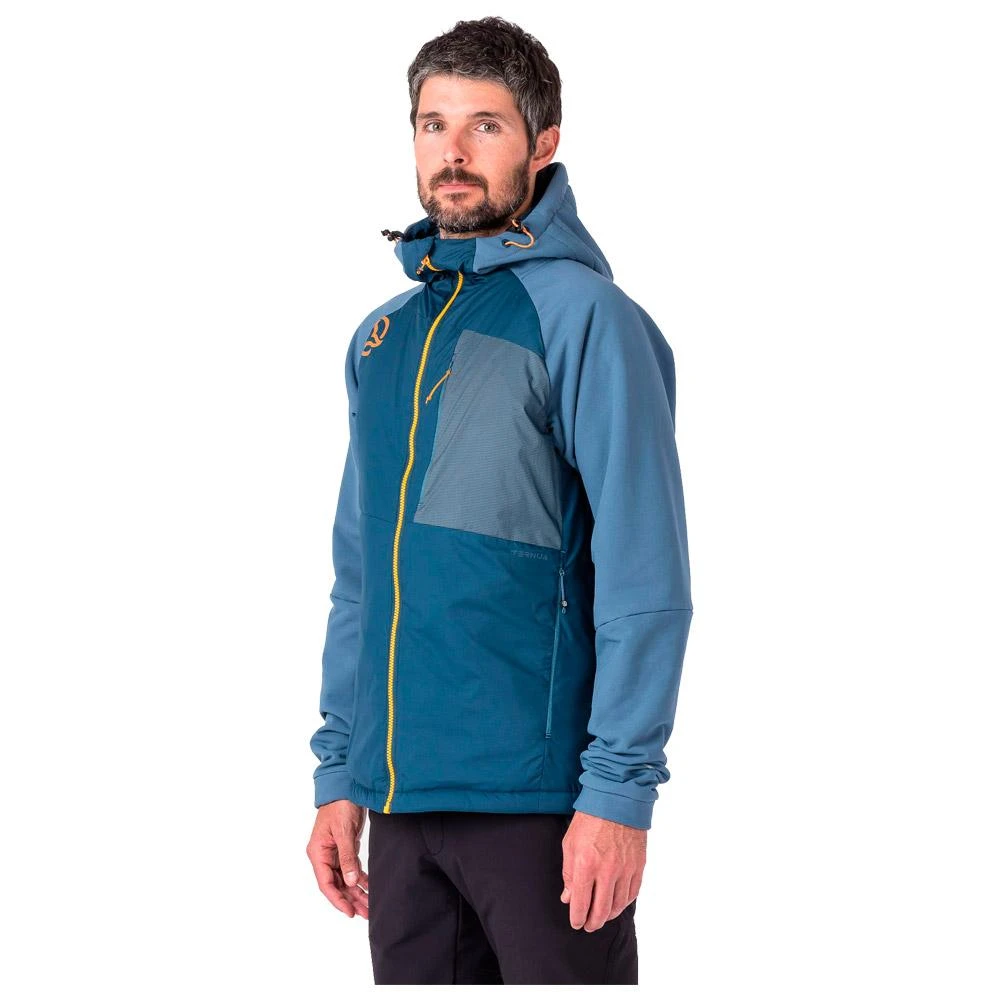 Ski Jacket Ternua Kuantum Hybrid Hood Jkt M Dark Teal 6 Ski Jacket Ternua Kuantum Hybrid Hood Jkt M Dark Teal - Image 4