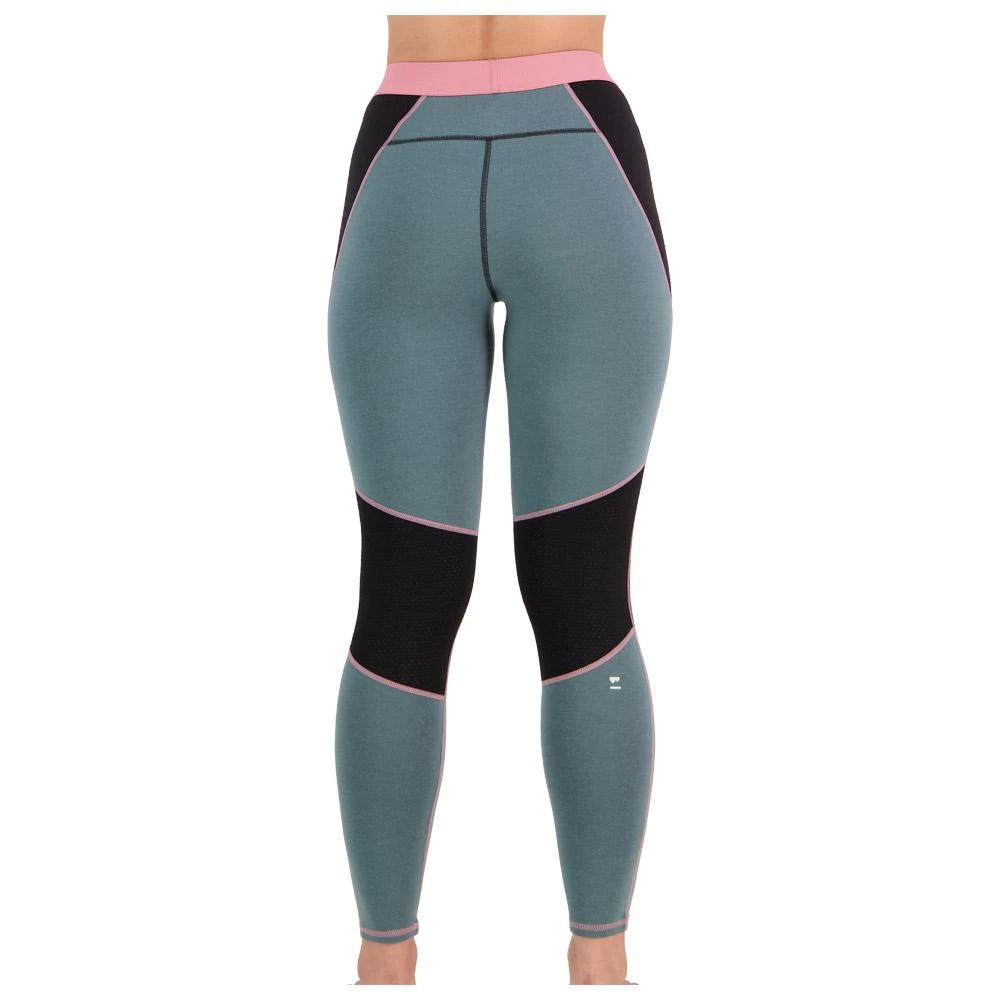 Technical Underwear Mons Royale Europe W's Olympus Legging Burnt Sage Black 7 Technical Underwear Mons Royale Europe W's Olympus Legging Burnt Sage Black - Image 5