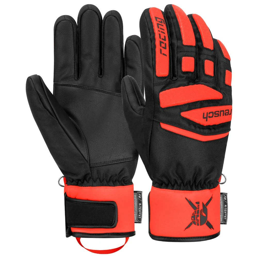 Gloves Reusch Worldcup Warrior Prime R-Tex Xt Junior Black Fluo Red 5 Gloves Reusch Worldcup Warrior Prime R-Tex Xt Junior Black Fluo Red - Image 3