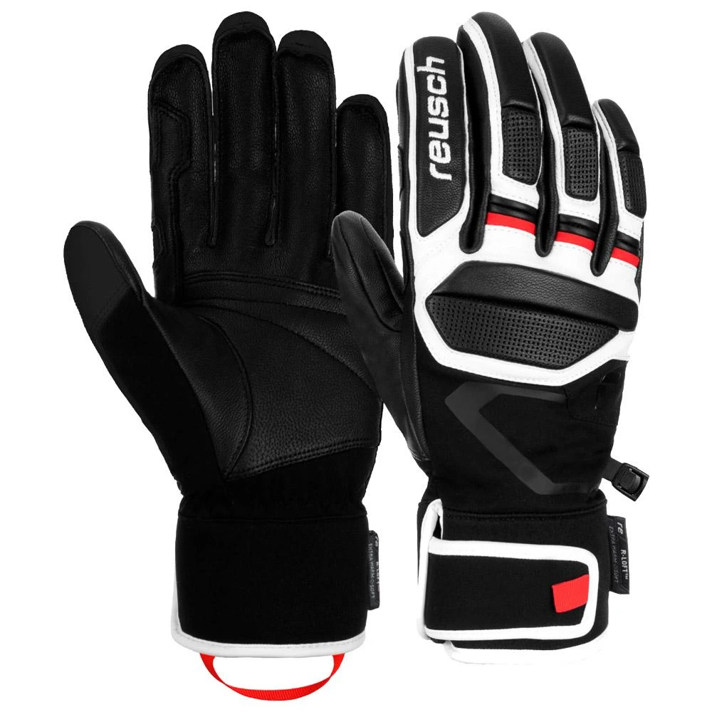 Gloves Reusch Pro Rc Black White Fire Red 5 Gloves Reusch Pro Rc Black White Fire Red - Image 3