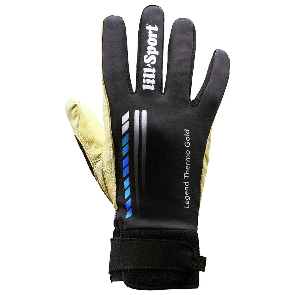 Nordic Glove Lill Sport Legend Thermo Gold Black 3 Nordic Glove Lill Sport Legend Thermo Gold Black