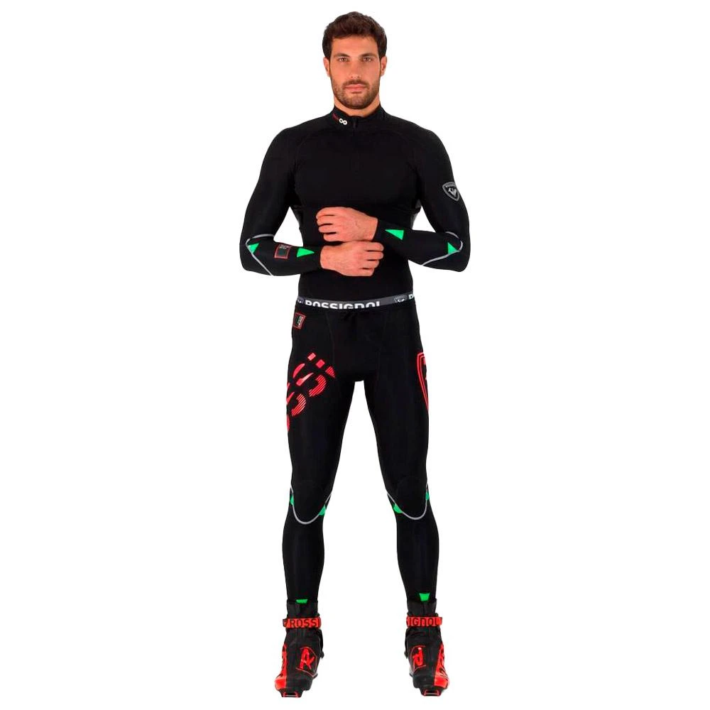 Nordic Bottom Suit Rossignol M Infini Compression Race Tights Neon Red 5 Nordic Bottom Suit Rossignol M Infini Compression Race Tights Neon Red - Image 3