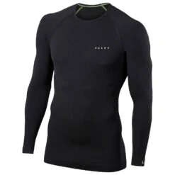 Nordic Thermal Underwear Falke Warm Shirt LS Tight Fit Black
