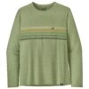 Tee-Shirt Patagonia M's L/S Capilene® Cool Daily Graphic Salva Green