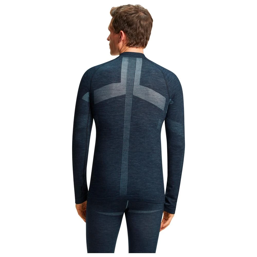 Technical Underwear Falke Wool-Tech Longsleeved Shirt Trend M Space Blue 5 Technical Underwear Falke Wool-Tech Longsleeved Shirt Trend M Space Blue - Image 3
