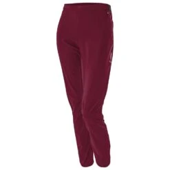 Nordic Trousers Loffler W Pants As Burgundy