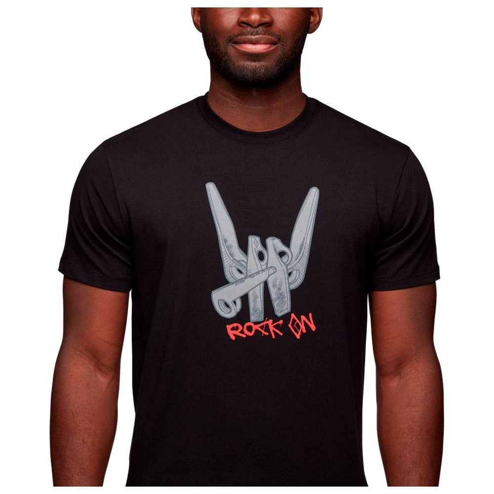 Tee-Shirt Black Diamond M Rock On Tee Black 6 Tee-Shirt Black Diamond M Rock On Tee Black - Image 4