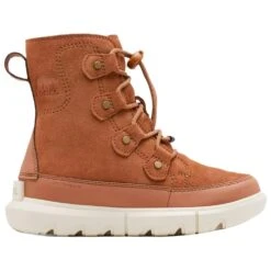 Snow Boots Sorel Youth Sorel Explorer Lace Wp Velvet Tan
