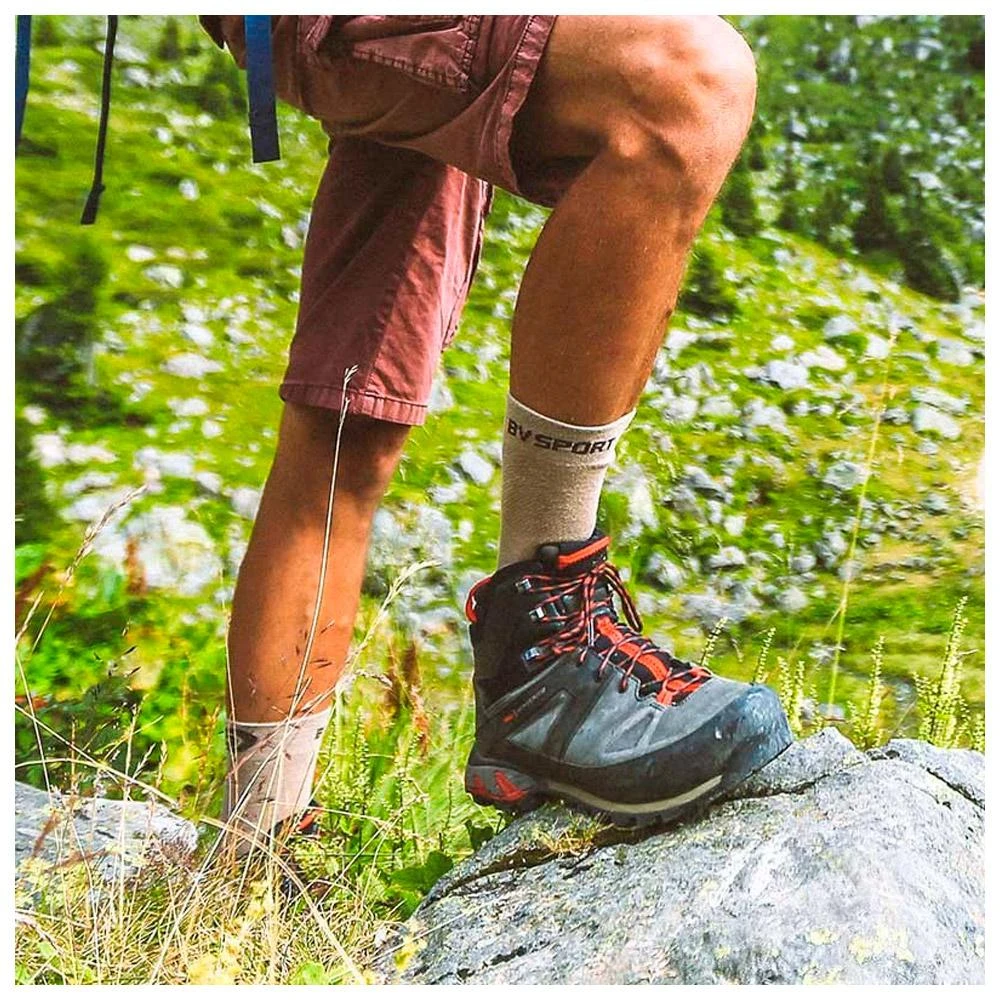 Socks Bv Sport Double Evo Beige 4 Socks Bv Sport Double Evo Beige - Image 2