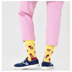Socks Happy Socks Pineapple Jaune -Glis Shop c3d06bea327d7ebfd7ea693ed625be3568f3b331 H23HAPPACC2267070 902