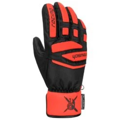 Gloves Reusch Worldcup Warrior Prime R-Tex Xt Junior Black Fluo Red