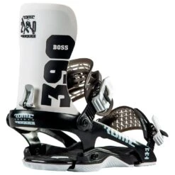 Snowboard Binding Rome 390 Boss White