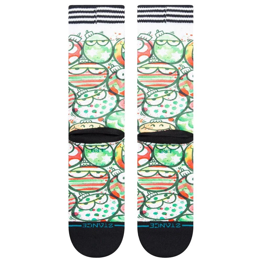 Socks Stance Crew Sock Kevin Lyons Ornament White 4 Socks Stance Crew Sock Kevin Lyons Ornament White - Image 2
