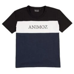 Tee-Shirt Animoz Inyo Bleu Blanc Noir