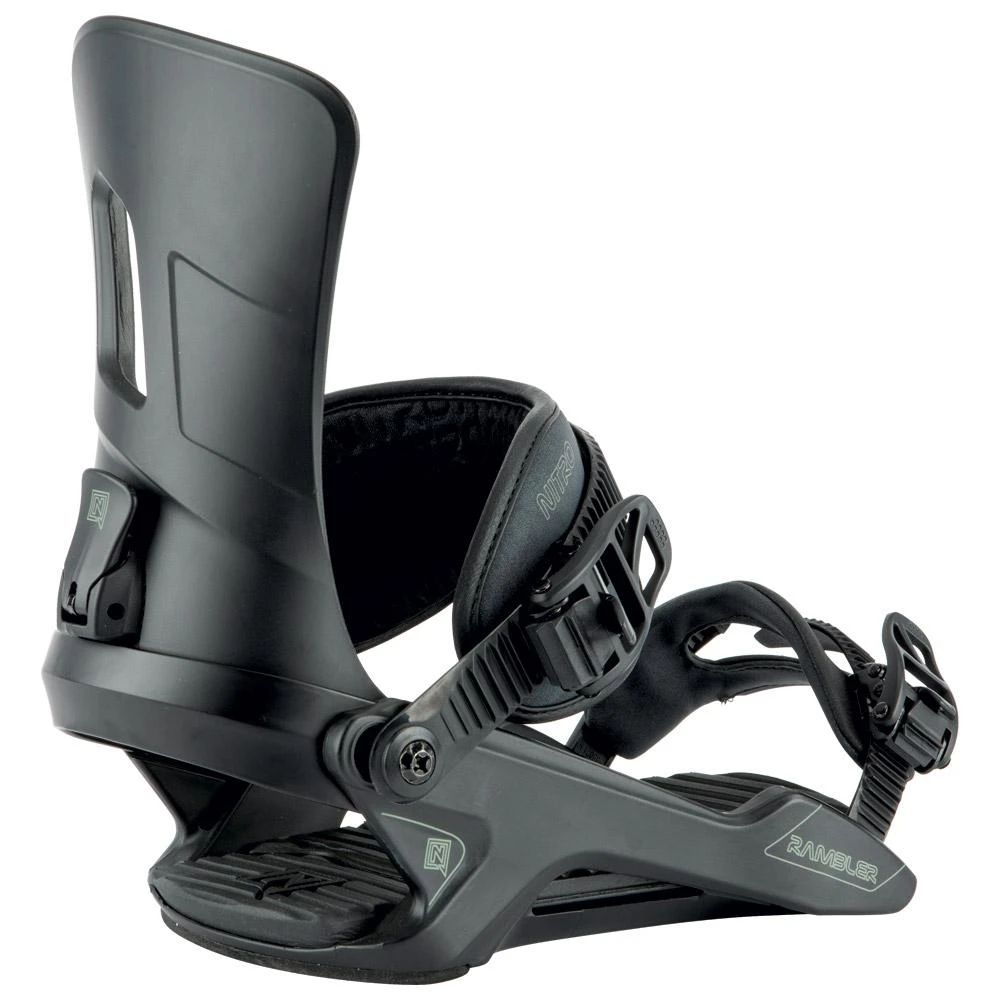 Snowboard Binding Nitro Rambler Ultra Black 4 Snowboard Binding Nitro Rambler Ultra Black - Image 2