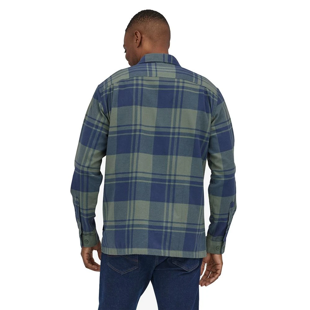 Shirt Patagonia Long Sleeved Organic Cotton Flannel Live Oak Hemlock Green 5 Shirt Patagonia Long Sleeved Organic Cotton Flannel Live Oak Hemlock Green - Image 3