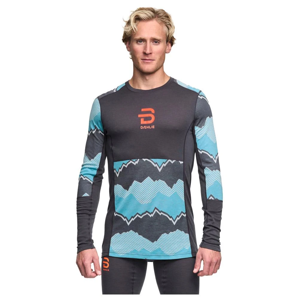 Nordic Thermal Underwear Bjorn Daehlie Mountain Wool Long Sleeve Delphium Blue 5 Nordic Thermal Underwear Bjorn Daehlie Mountain Wool Long Sleeve Delphium Blue - Image 3