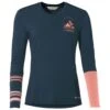 Technical Underwear Vaude Women's Monviso Wool Ls T-Shirt Dark Sea